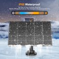thumbnail image 6 of Solar Panel for Security Camera, 8W High Conversion Rate Solar Panels for Cameras Compatible with Rechargeable Battery Security Camera, 9.8FT Cable, IP65 Waterproof, 360° Adjustable Wall Mount, 6 of 8