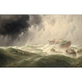 thumbnail image 3 of Harrington Fitzgerald 18x13 Black Modern Framed Museum Art Print Titled - The Wreck (1901), 3 of 5