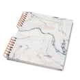 thumbnail image 2 of George Stanley Classic Grey and Cream Marble 2021 Spilt Spiral Planner, 1 Count, 2 of 7