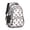 Cow and Head White Pattern-1, variant on Cow and Head White Pattern 16.9 Inch Lightweight School Bag, Cute Multi-Pocket Backpack with Padded Back for Daily Use