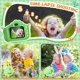 thumbnail image 5 of Cámara KIZJORYA digital HD de 48 MP para niños con tarjeta SD de 32 GB, verde, 5 of 7