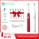 thumbnail image 2 of Cepillo de dientes eléctrico sónico Y1 recargable, 3 modelos, impermeable, limpieza bucal automática, con 2 cabezales de cepillo para XiaoMi DR.Bei, 2 of 5