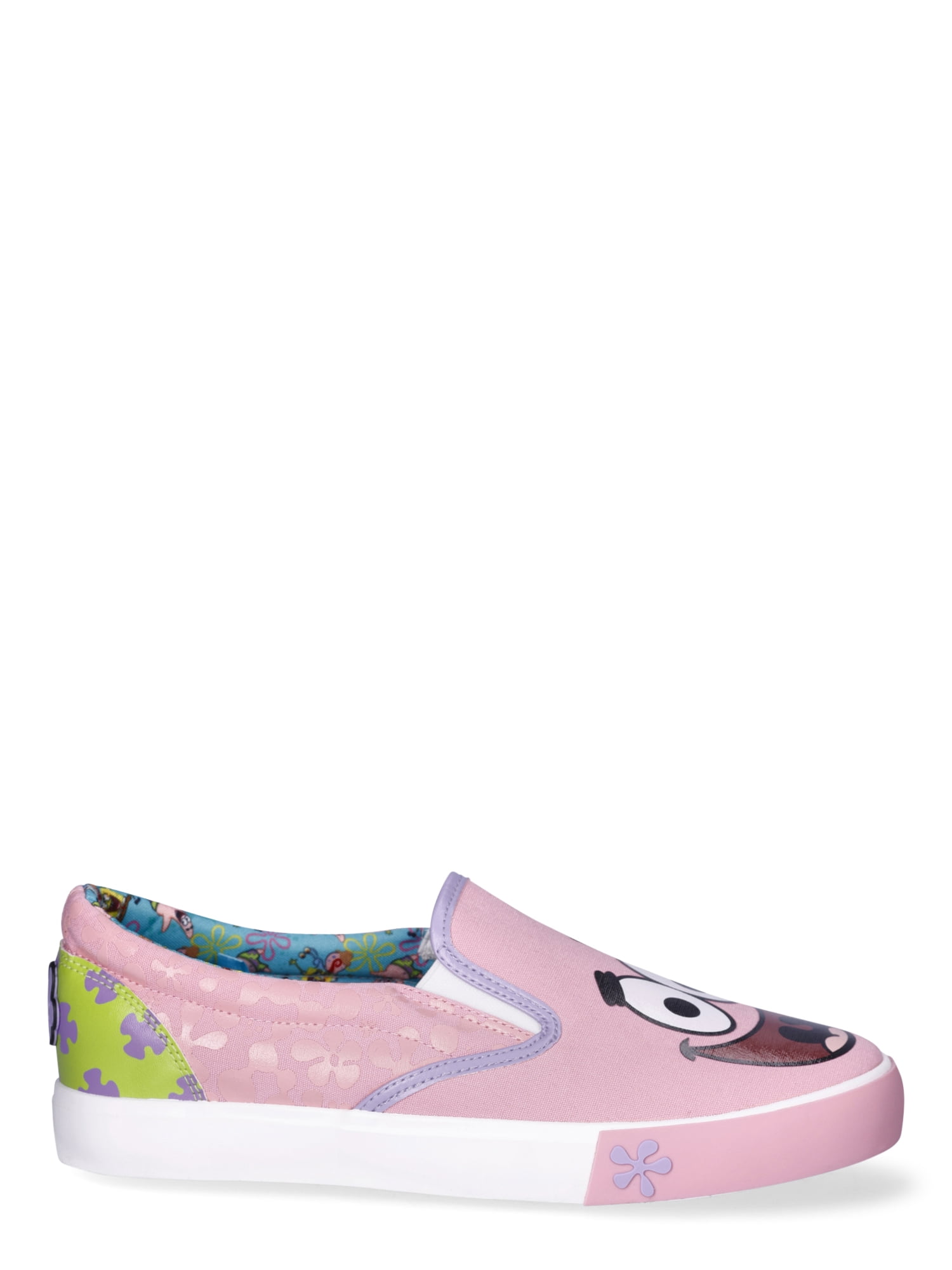 Nickelodeon SpongeBob Womens Slip-on Sneakers