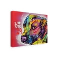 thumbnail image 2 of Trademark Fine Art 'Gratitude Pit Bull Pittie Love ' Canvas Art by Dean Russo, 2 of 3