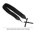 thumbnail image 2 of AURARMLET Shoulder Burden Reduction Camera Strap Black High Elasticity Material 1Pack 21.3x1.8x0.4In, 2 of 8