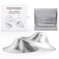 thumbnail image 1 of Vasos de lactancia Momcozy 999 plateados, diseño sin agujeros, 1 of 7