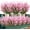 Pink, variant on Artificial Boxwood Stems Faux Plants Shrubs, Fake UV Resistant Greenery Foliage Spring for Farmhouse, Home, Garden, Office, Patio, Wedding and Indoor Outdoor Decor