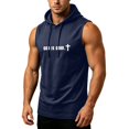 thumbnail image 5 of Kalauyu Sleeveless Hooded Workout Tank Tops for Men Graphic Print Casual Summer Athletic Loungewear Vests Tops, 5 of 5