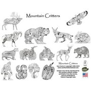 EarthArt Coloring Book Mountian Critters
