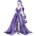 thumbnail image 1 of Barbie Collection Fantasy de Cristal Poupée Améthyste (13 Pouces, Cheveux Platine) avec Collier en Pierre d'Améthyste Authentique, Portant une Robe et des Accessoires, Cadeau pour Co, 1 of 6