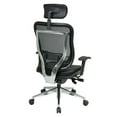 thumbnail image 6 of SPACE Seating Big and Tall Executive High Back Chair with Breathable Mesh back, 6 of 7