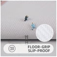 thumbnail image 6 of JHyouerji Bathroom Rugs Set 3 Piece Black Non Slip Washable Plush Absorbent Bath Mat Shower Rug Runner Quick Dry,Super Soft U Shaped Toilet Mats Floor Carpet, 6 of 9