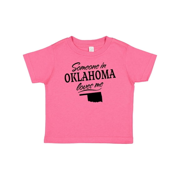 Inktastic Someone in Oklahoma Loves Me Boys or Girls Baby T-Shirt