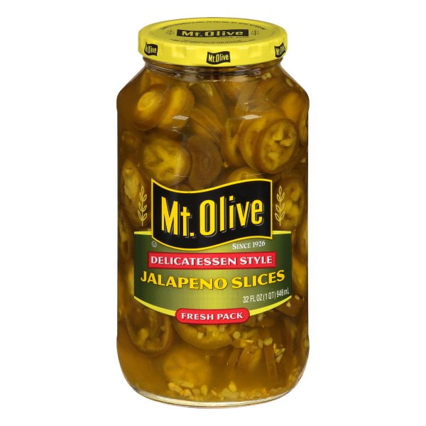 Mt. Olive Jalapeno Slices, 32 Oz