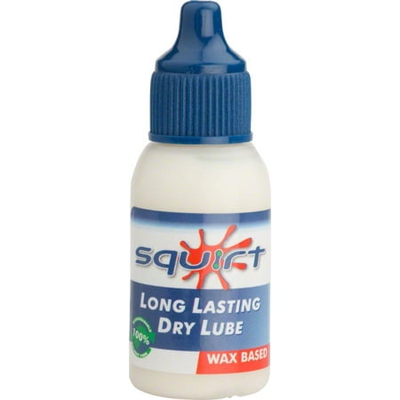 Squirt Long Lasting Dry Lube: 0.5oz Bottle (Best Long Lasting Lube)