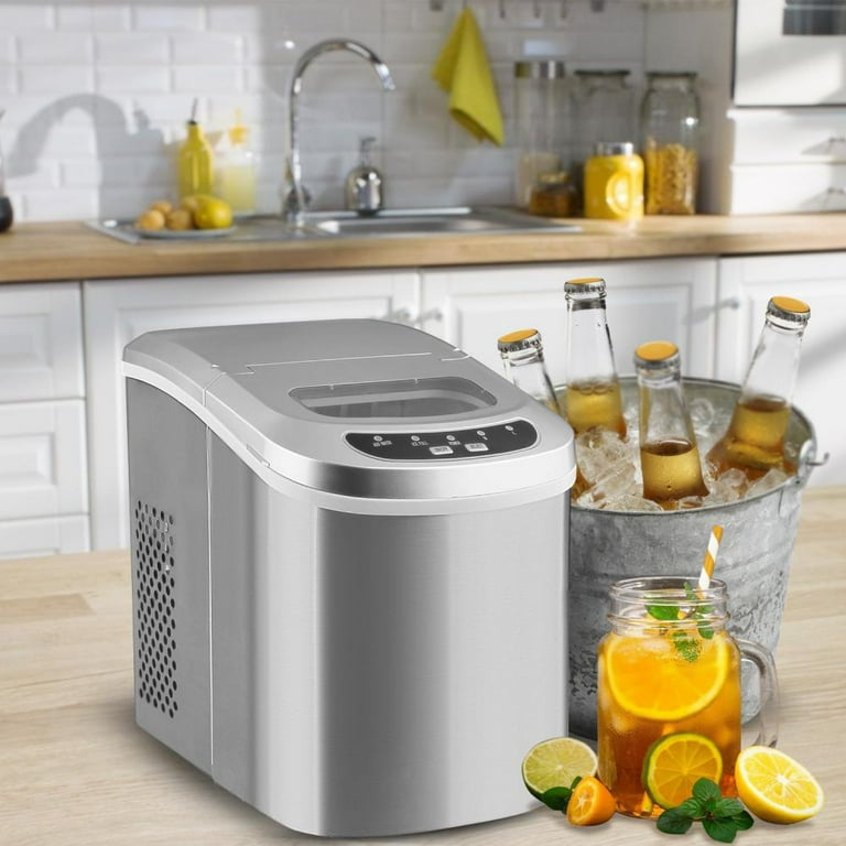 Electactic Ice Maker Machine for Countertop, 26Lbs/24H Portable