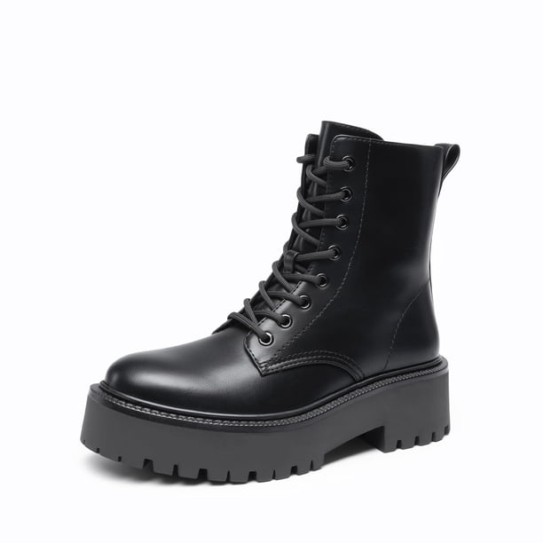 Botas de Plataforma con Cordones DREAM PAIRS DWUMAB2541 para Mujer