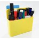 thumbnail image 4 of Soporte magnético para rotuladores para pizarras blancas/nevera/refrigerador/casillero escolar/oficina, soporte magnético para bolígrafos con almohadilla magnética anisotrópica, azul + amarillo XianweiShao 8390615127240, 4 of 5