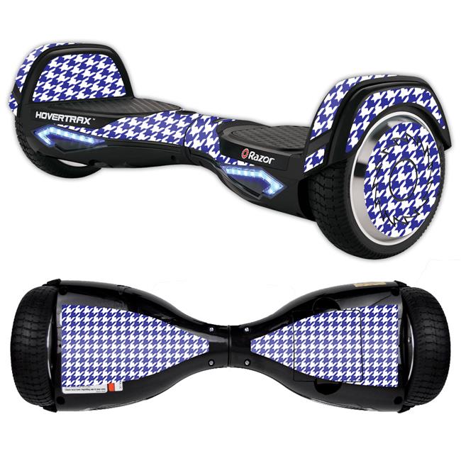 MightySkins RAHOV2Blue Houndstooth Skin Decal Wrap for Razor Hovertrax