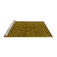 thumbnail image 2 of Ahgly Company Machine Washable Indoor Rectangle Abstract Yellow Modern Area Rugs, 3' x 5', 2 of 4