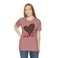 thumbnail image 5 of Cute Valentine's Day Shirt | Leopard Heart, 5 of 10