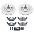 thumbnail image 2 of PowerStop Front Geomet Coated Brake Rotor and Pad Kit Fits: VOLKSWAGEN Select Models CRK6041, 2 of 5