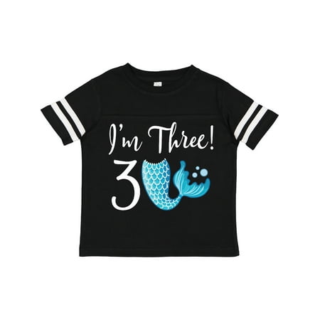 

Inktastic 3rd Birthday Mermaid Party Gift Toddler Toddler Girl T-Shirt