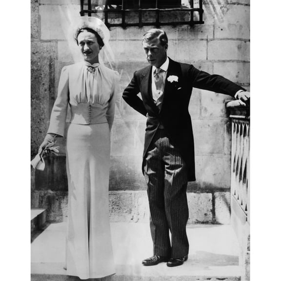 Duchess Of Windsor Wallis Simpson And Prince Edward History (24 x 36)