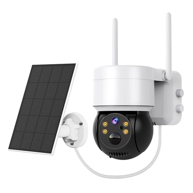 Cámara solar Wifi Detección humana 3MP con panel solar en espera durante aproximadamente 1 mes