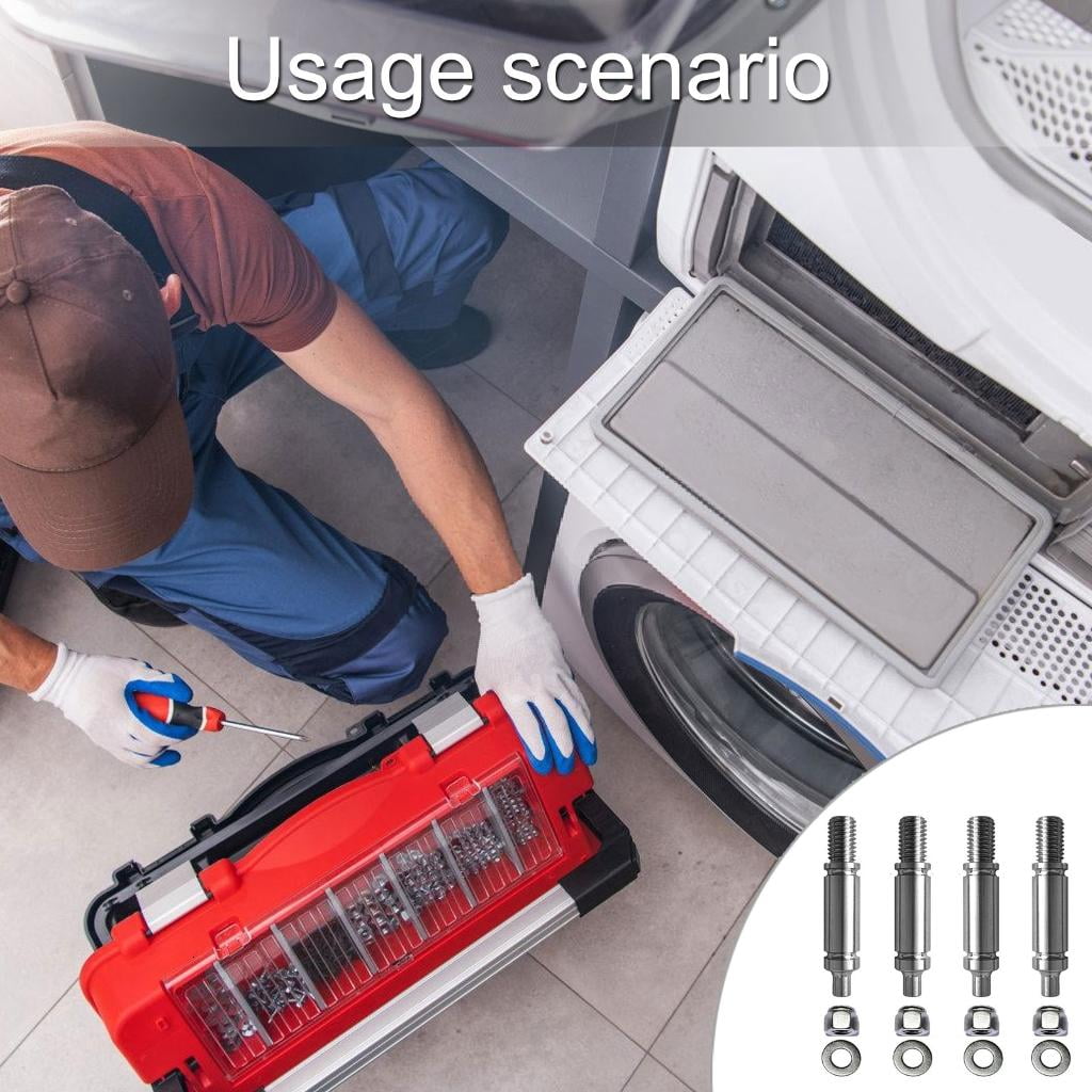 Dryer Component Dryer Repair Set Stainless Steel Texture for Front and Back