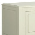 thumbnail image 3 of Connaught 51 inch Wide Solid Wood Traditional Storage Bench Trunk in Antique White, 3 of 12