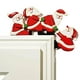 thumbnail image 1 of Christmas Door Frame Decoration Santa Claus Wooden Ornament Elk Xmas Decor, 1 of 5