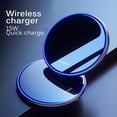 thumbnail image 2 of Ultra-Thin Wireless Charging Desktop Phone Fast Charge USB home convenient Wireless Charging Pad, 2 of 8