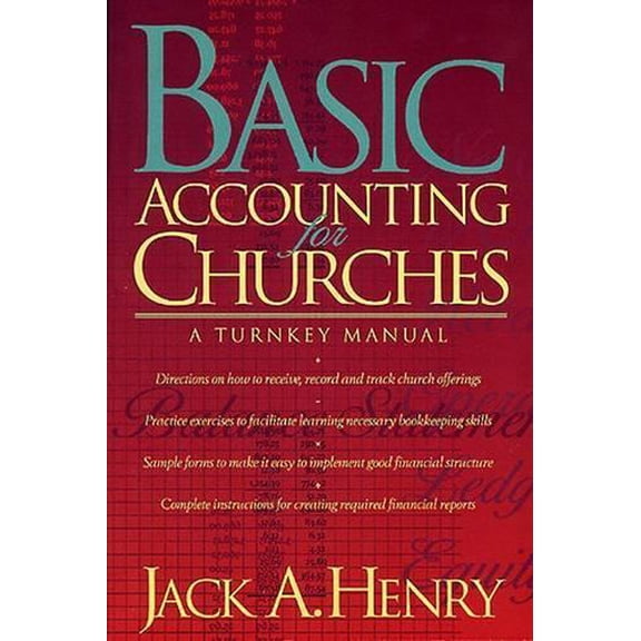 Pre-Owned Basic Accounting for Churches (Paperback) 0805461450 9780805461459