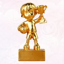 MUSEYA Soccer Award Trophy Trophy Football Golden Stylish and Attractive 1Pcs Competition Prize for All Ages