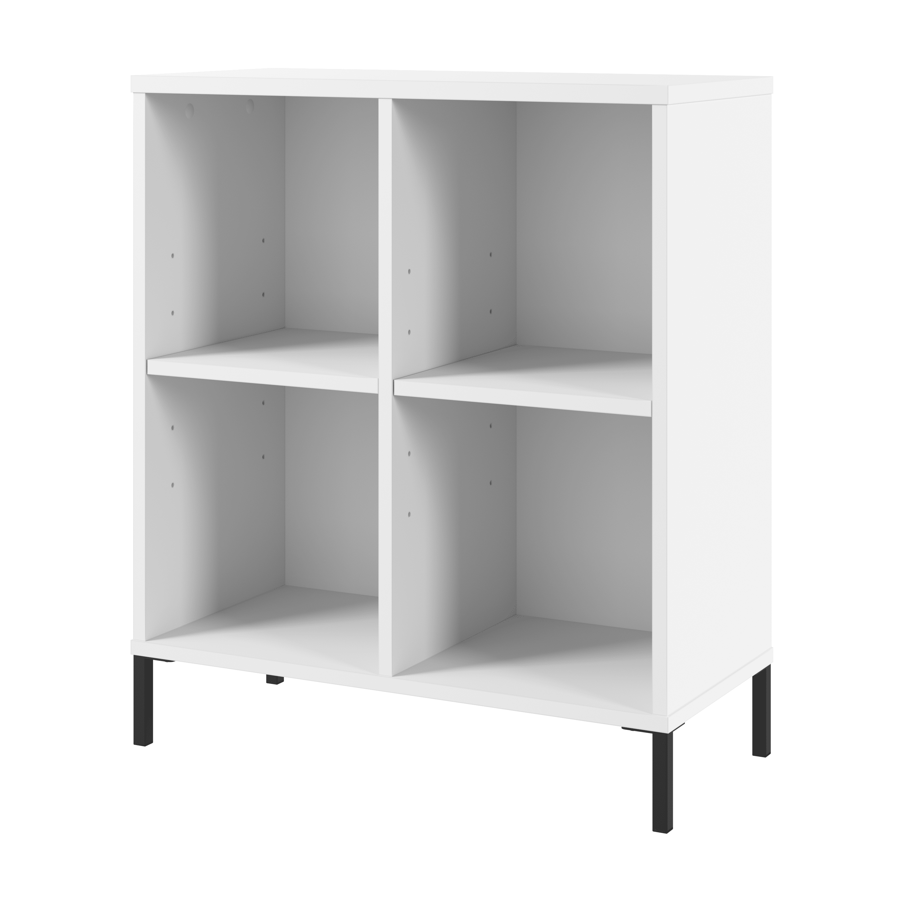 Bush Furniture Soho 4 Cube Organizer in White