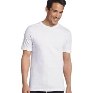 Jockey Men's Stay New Cotton 3pk Crew Neck Short Sleeve T-Shirt - White XXL