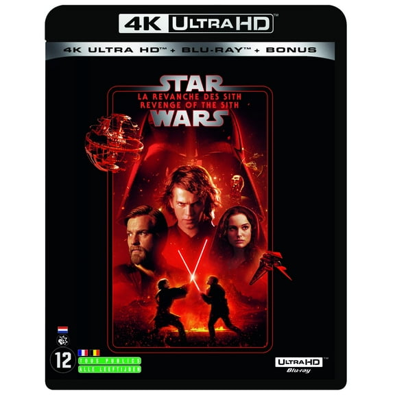 Star wars episode 3 - Revenge of the sith (4K = IMPORT) (4K Ultra HD)