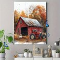 thumbnail image 4 of Qisvanset 12x16 Inch With Frame 2D Flat Wall Art Farm Cow Goat Tractor Watercolor Farmhouse Wall Decor, 4 of 8