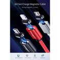 thumbnail image 5 of facefd Essager Câble de Recharge Rapide pour Téléphone, Synchronisation des Données de Téléphone Mobile, Cordon à Design Tressé, Rouge, pour Android, 2 m, 5 of 5
