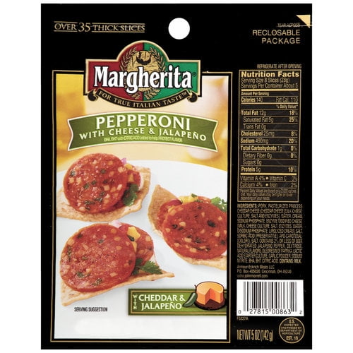 Margherita Genoa Salami Slices, 16 oz