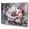 thumbnail image 2 of DESIGN ART Designart "Pink Green Peonies On Branch I" Floral Peony Canvas Prints 32 in. wide x 24 in. high, 2 of 5