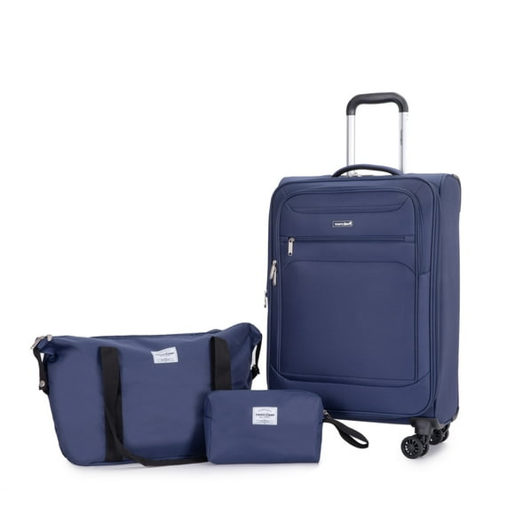Juego Set de equipaje 3 piezas Maleta de Mano 18 Pulgadas Bolsa de Viaje Ruedas dobles giratorias