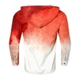 thumbnail image 5 of Wyzesi Maternity Shirts for Men Male Printed Theme Casual Round Neck Button Bloodstain Pattern Plus Size Shirt Print Solid Color Hoodie Sweatshirt Yellow Shirt with Green Sleeves Adult, 5 of 5