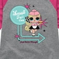 thumbnail image 3 of LOL Surprise! Dolls - Small Fry Café - Just Rollin' Through - Retro Diner - Toddler & Youth Girls Raglan Graphic T-Shirt, 3 of 5