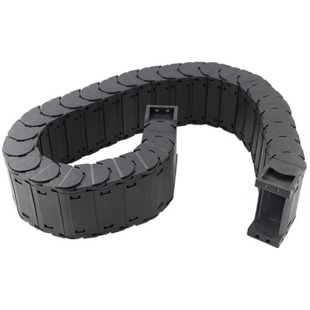

Cable Drag Chain Low Noise Series Nylon Wire Carrier Detachable Assembly 0.7 MeterD30 x 57