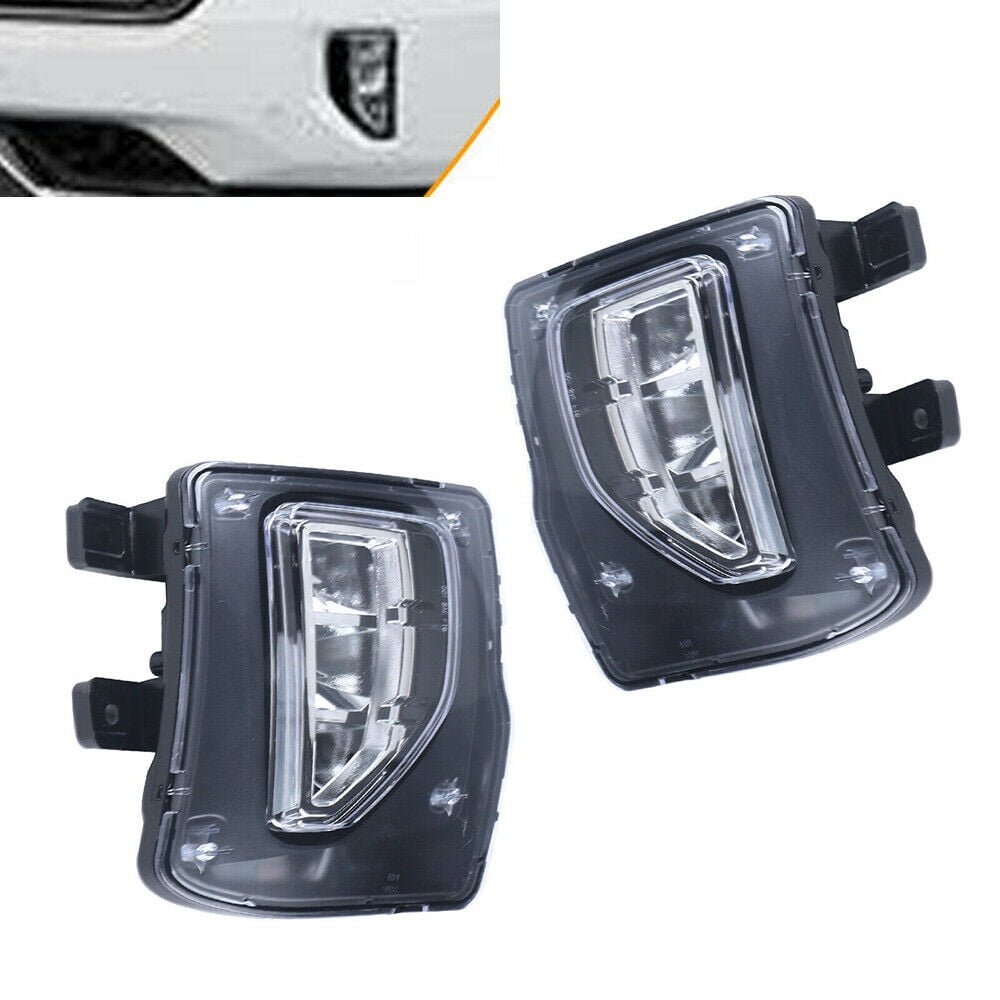 For 2016-2018 Chevy Silverado 1500 LED Fog Lights Driving Bumper Lamps w/Switch 