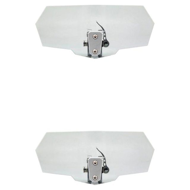 Speravity Parabrisas elevado para motocicleta Universal a prueba de viento desmontable antioxidante anticorrosivo parabrisas de alta Type1 NO1