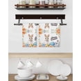 thumbnail image 3 of Happy Easter Kitchen Dish Towels for Drying Dishes Set of 2, Spring Watercolor Bunny Eggs Flowers Waffle Weave Microfiber Hand Tea Bathroom Towels Quick Dry & Absorbent Towel 15.7x23.6, 3 of 7