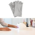 thumbnail image 2 of tredstone UV Curing Lamp Gloves Radiation Nail Dryer Protection Tool Salon Light Grey, 2 of 8